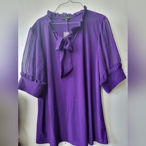 Liz McCoy blouse size XL